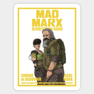 Mad Marx - shirt Sticker
